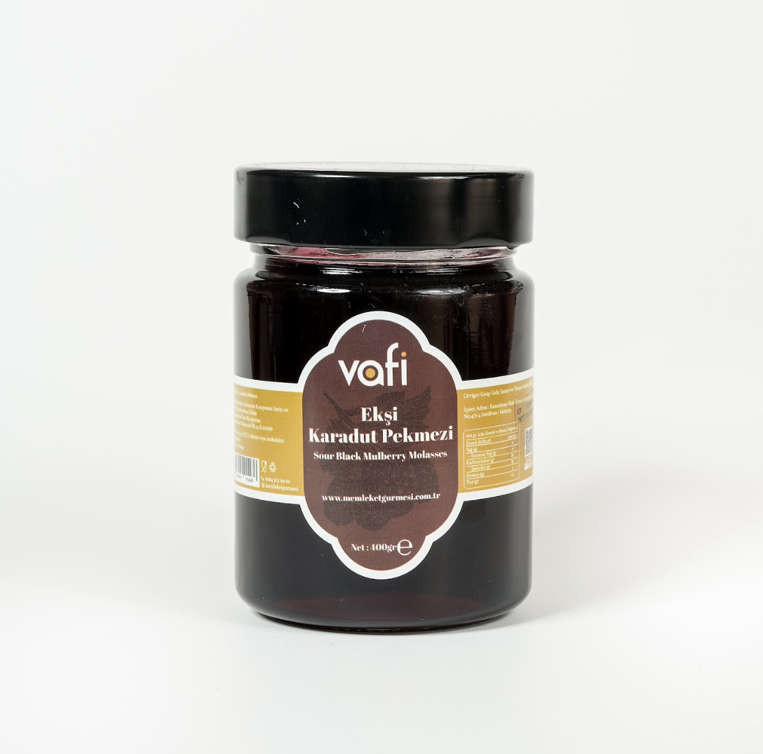 Vafi Pekmez Serisi Karadut Pekmezi 400 grVafi