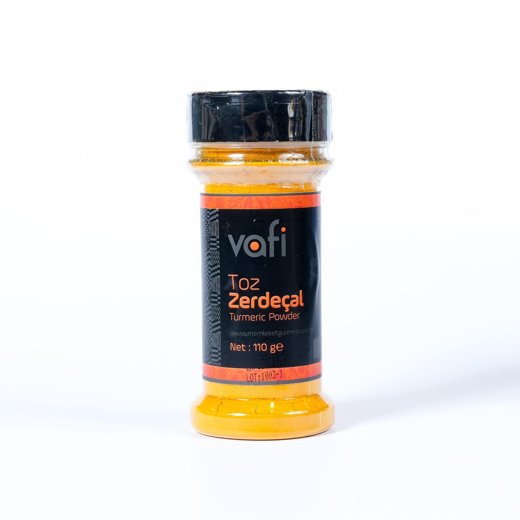 Vafi Tuzluk Kapak Toz Zerdeçal 110 grVafi