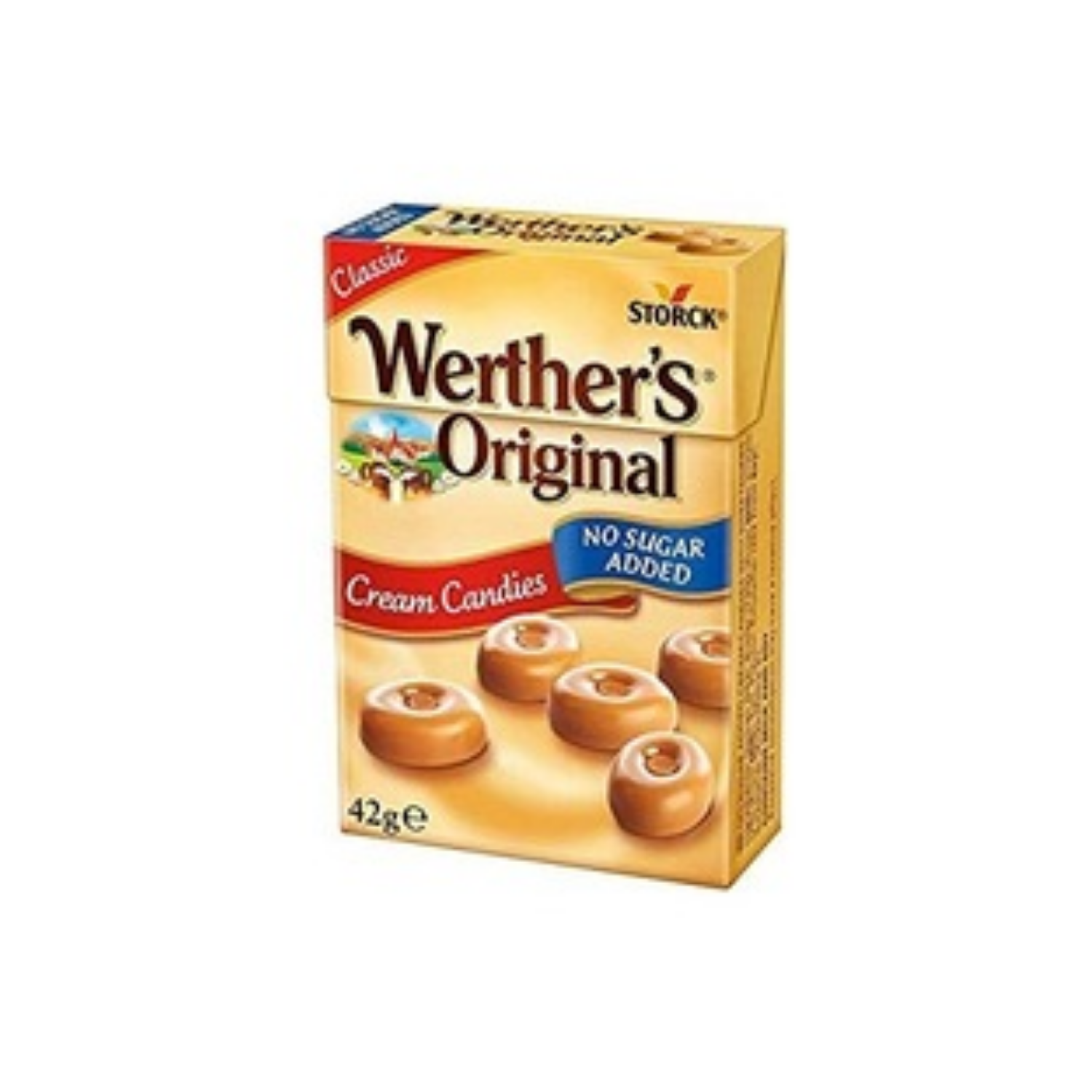 Werther´s Original Cream Candies Sugar Free 42 grWerther´s