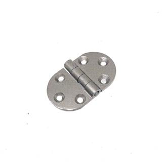 Menteşe Alüminyum 55x30mm - Saten Gri