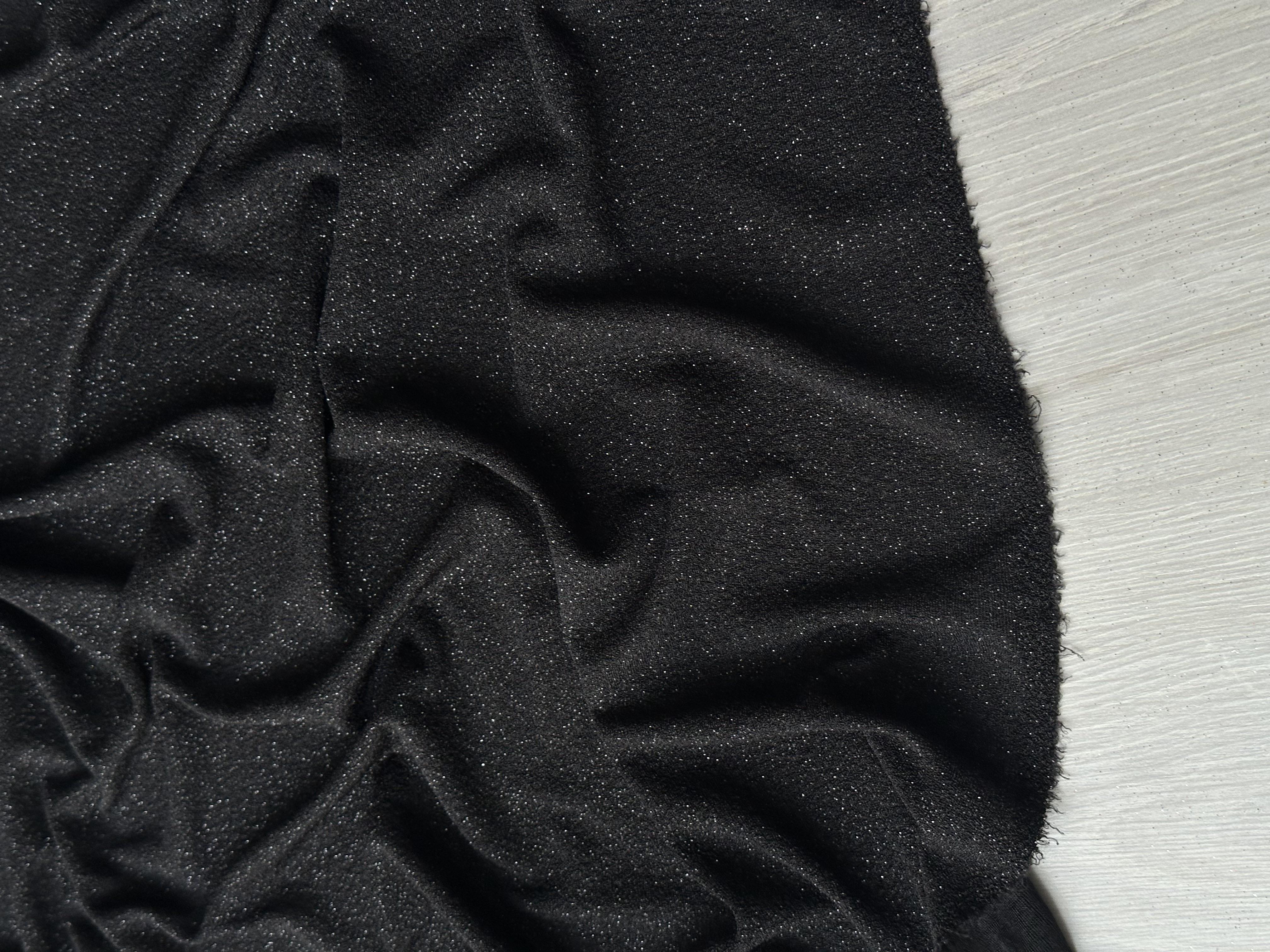 FUKURO - SİMLİ ÖRME - SİYAH - SİYAH SİMLİ