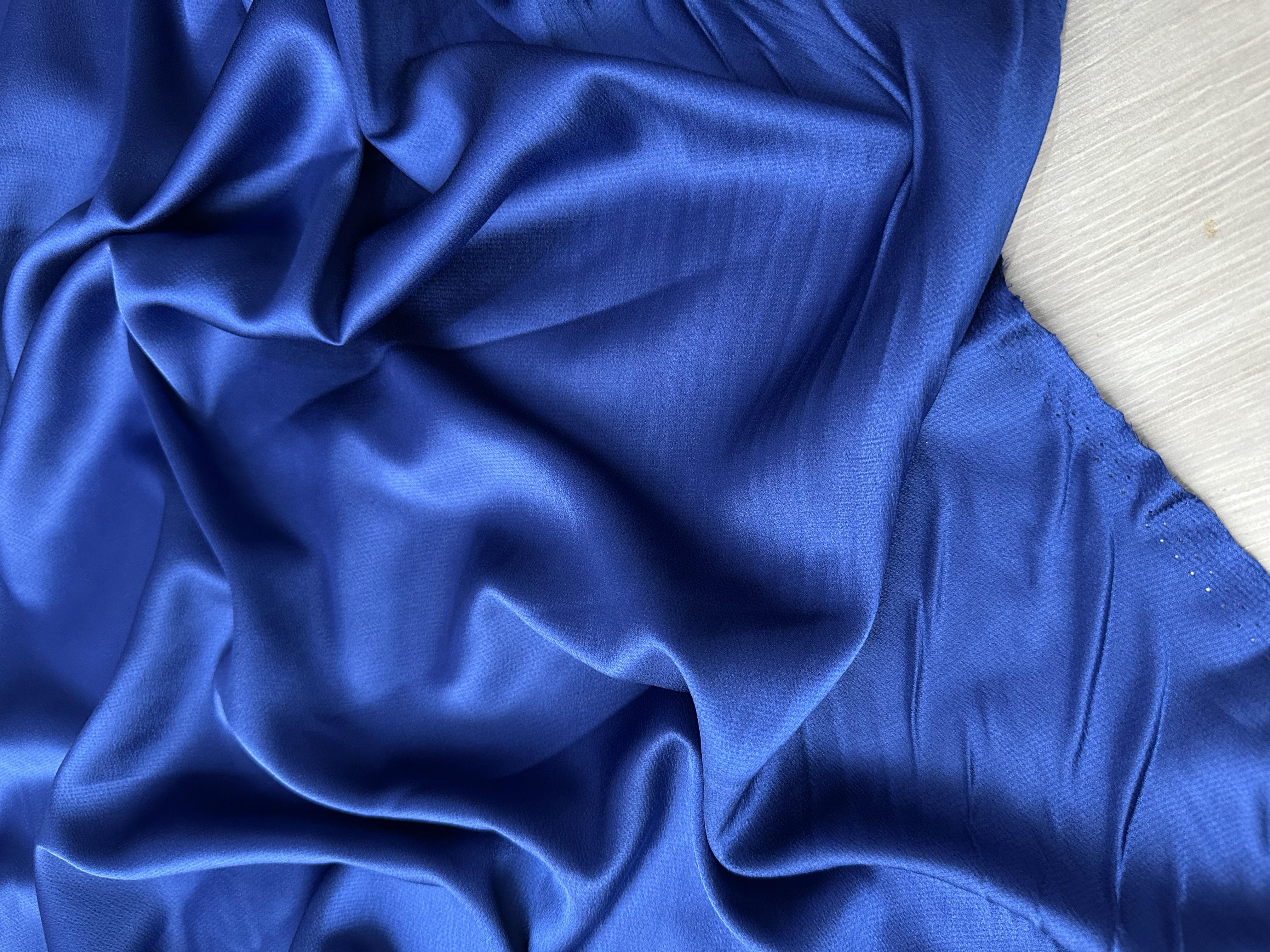 KOBE SATEN - SAKS MAVİ