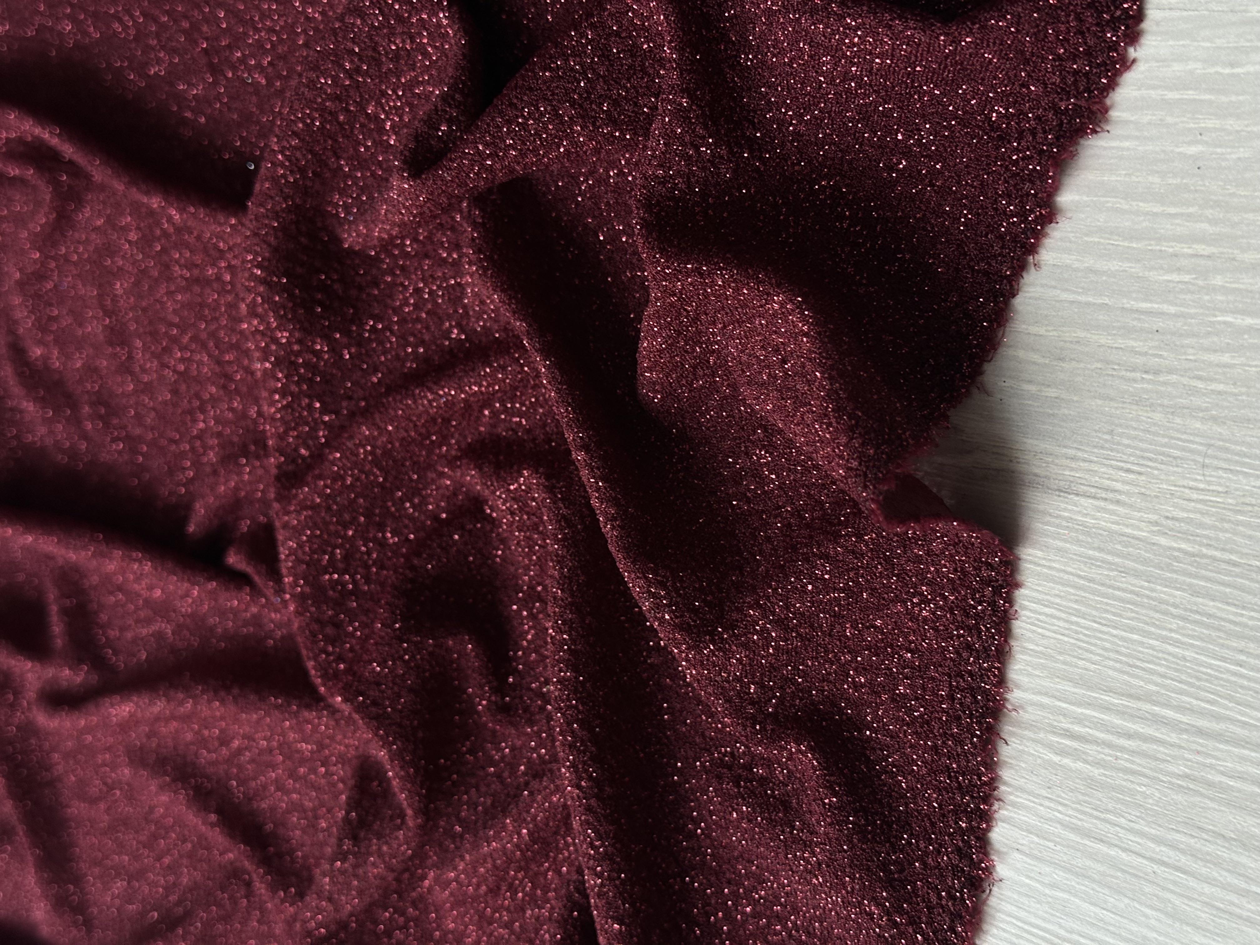 FUKURO - SİMLİ ÖRME - BORDO