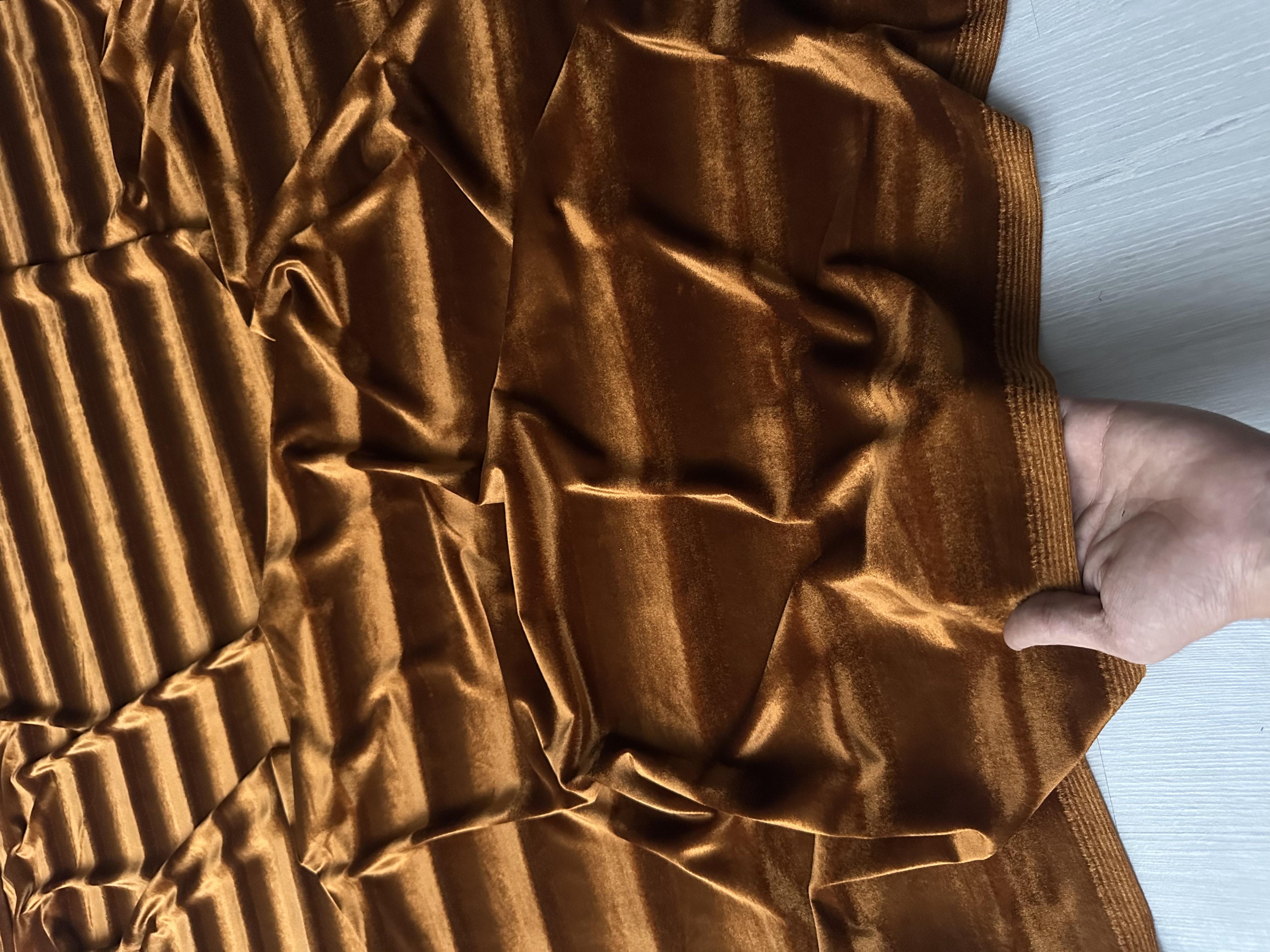 YAKMA İPEK KADİFE - AÇIK KAHVE