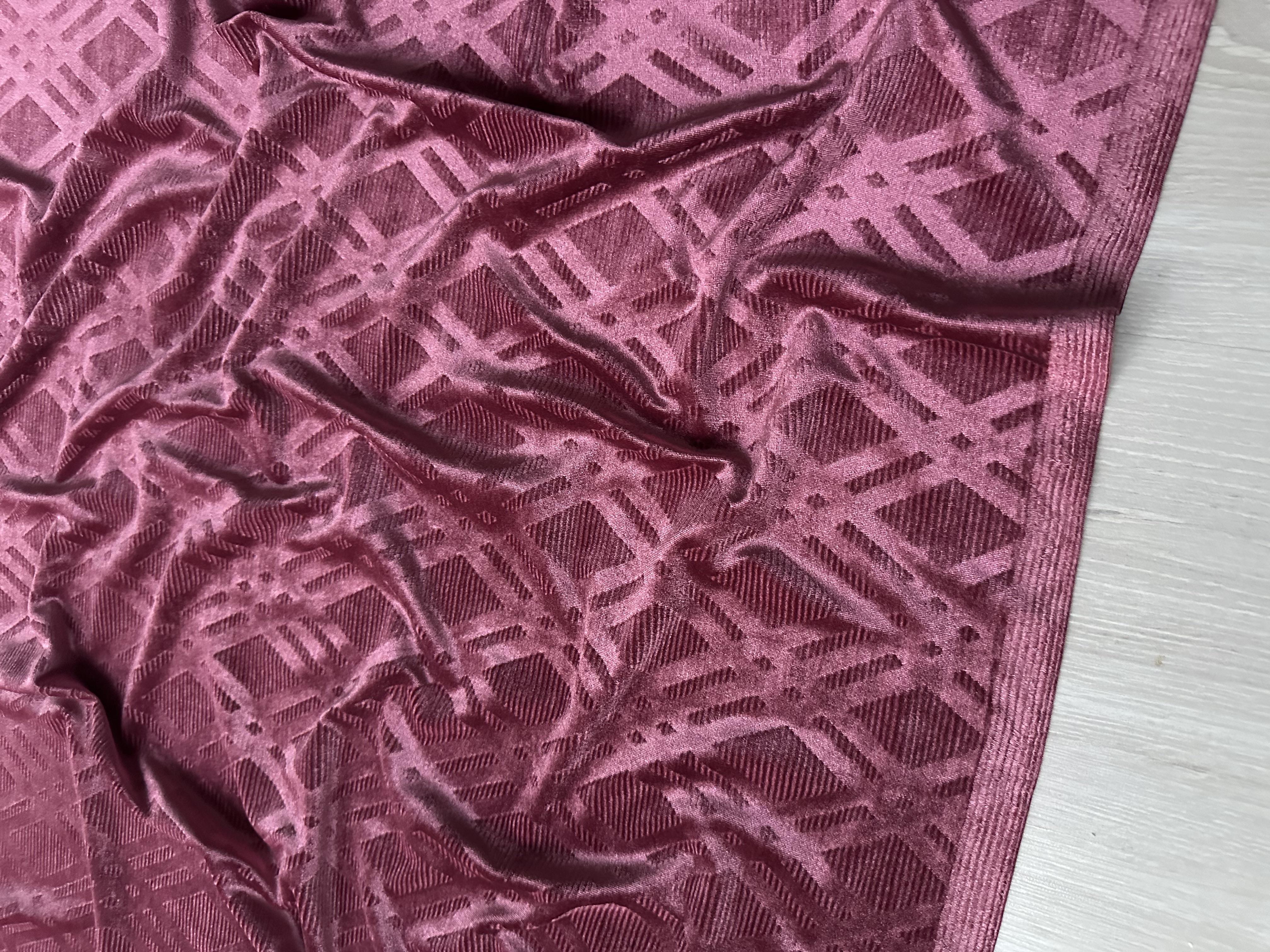 YAKMA İPEK KADİFE - PEMBE