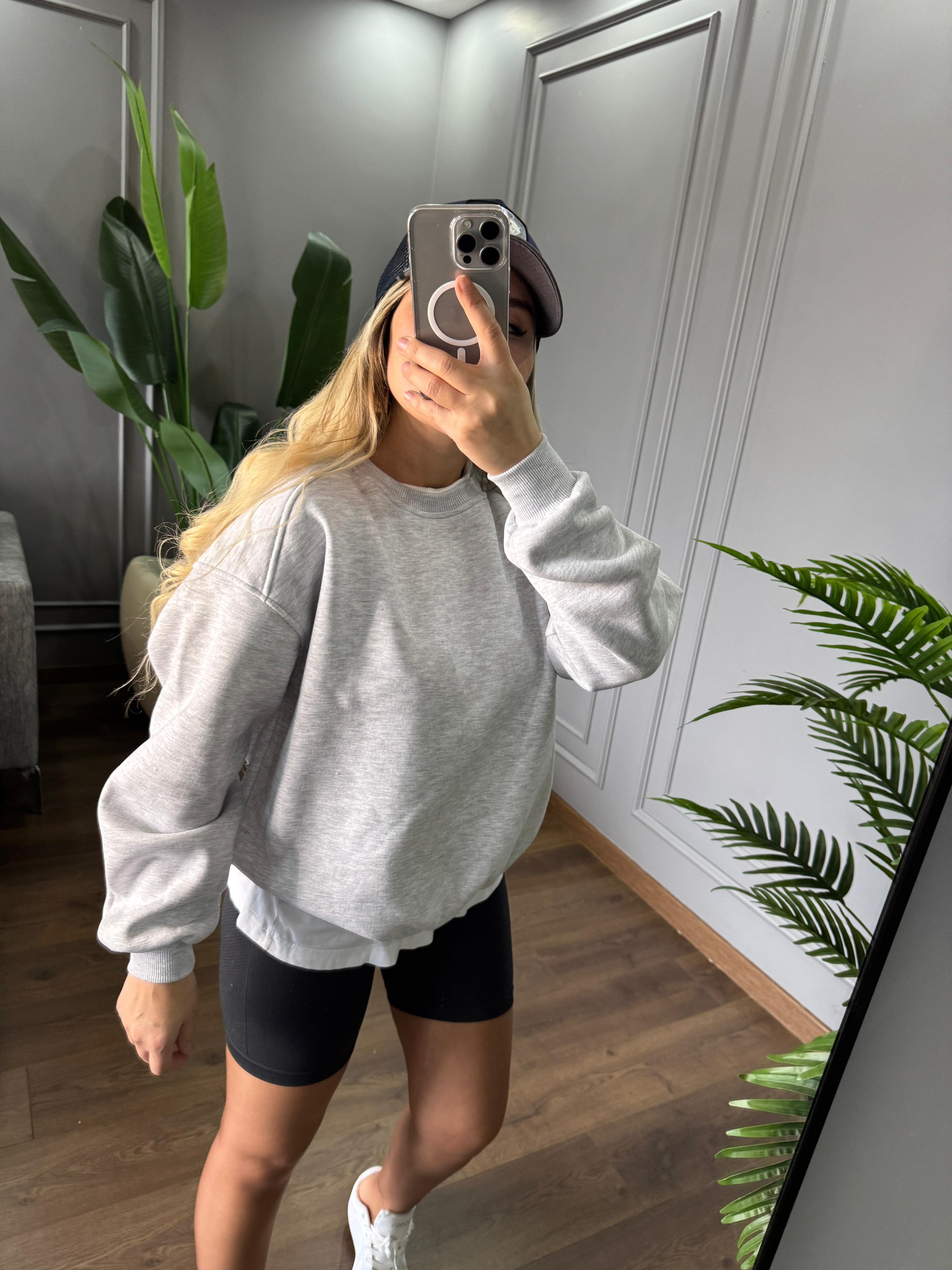 3 İPLİK ŞARDONLU  SWEAT 