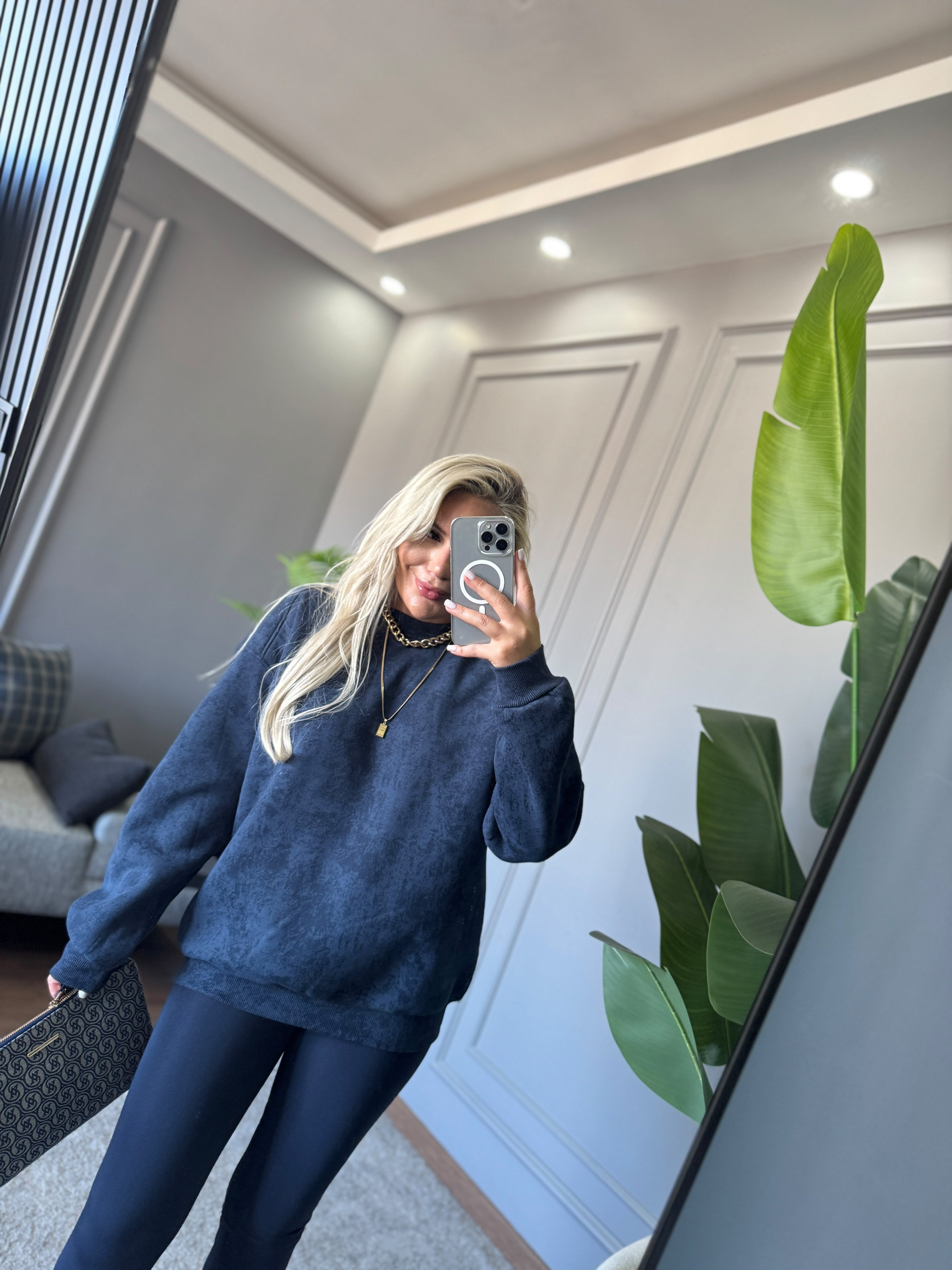 BATIK DESEN 3 İPLİK ŞARDONLU SWEAT 