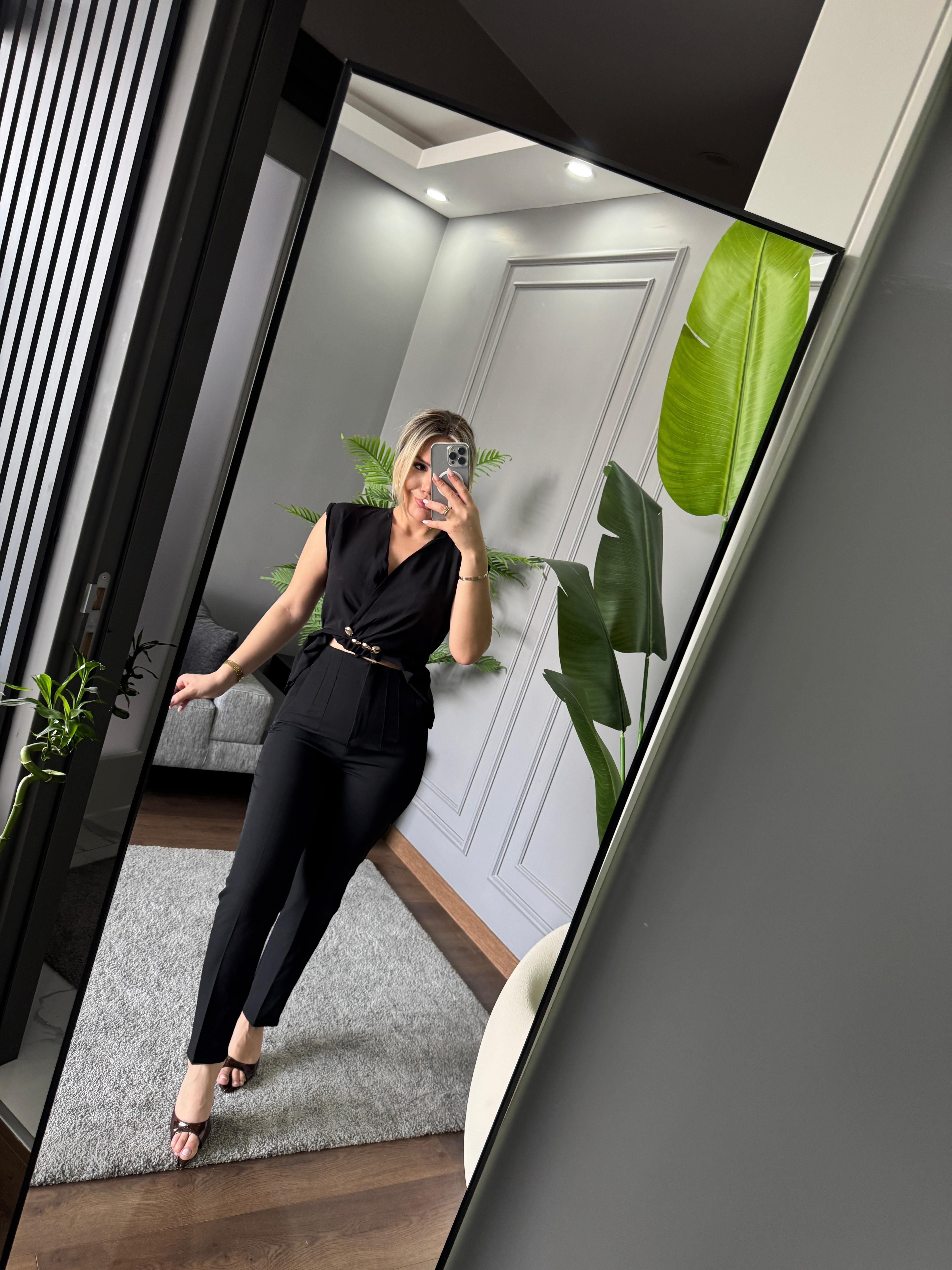 HAVUÇ PAÇA KUMAŞ PANTOLON 