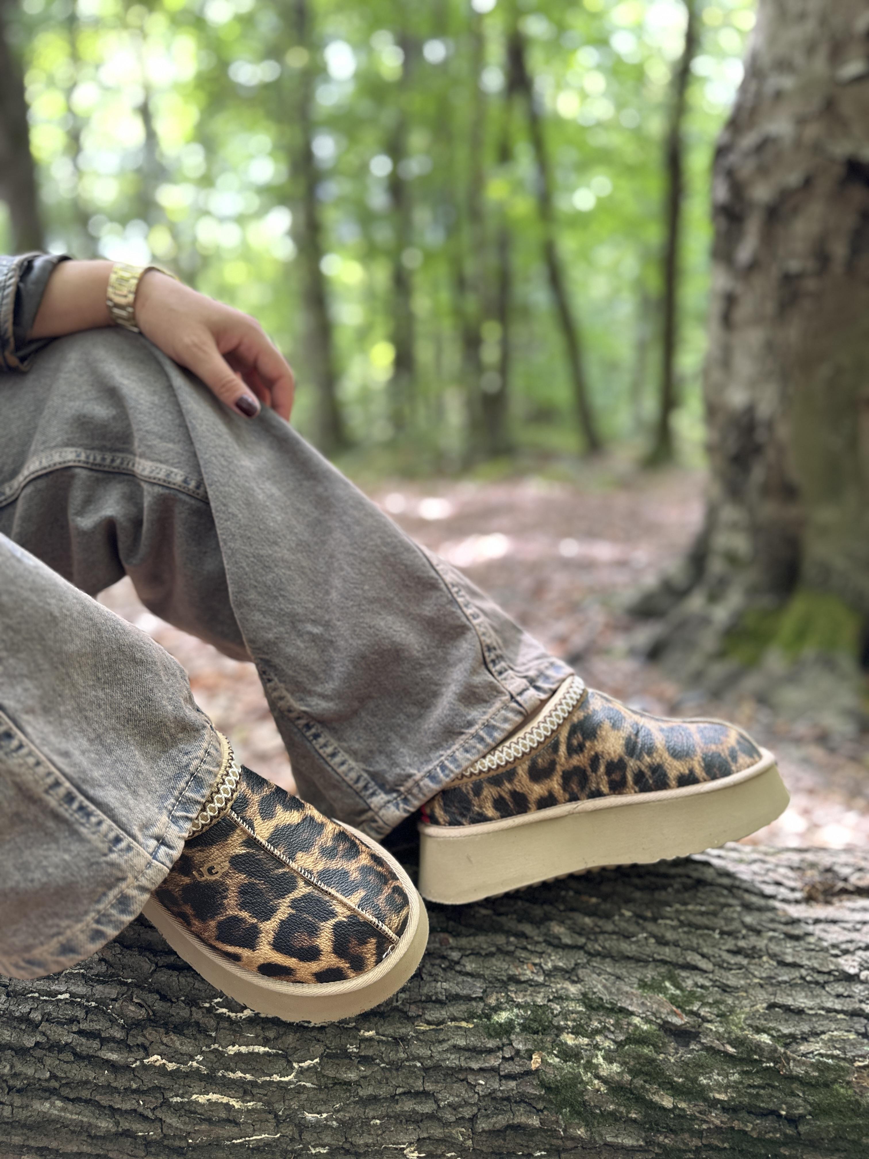Leopar UGG Terlik