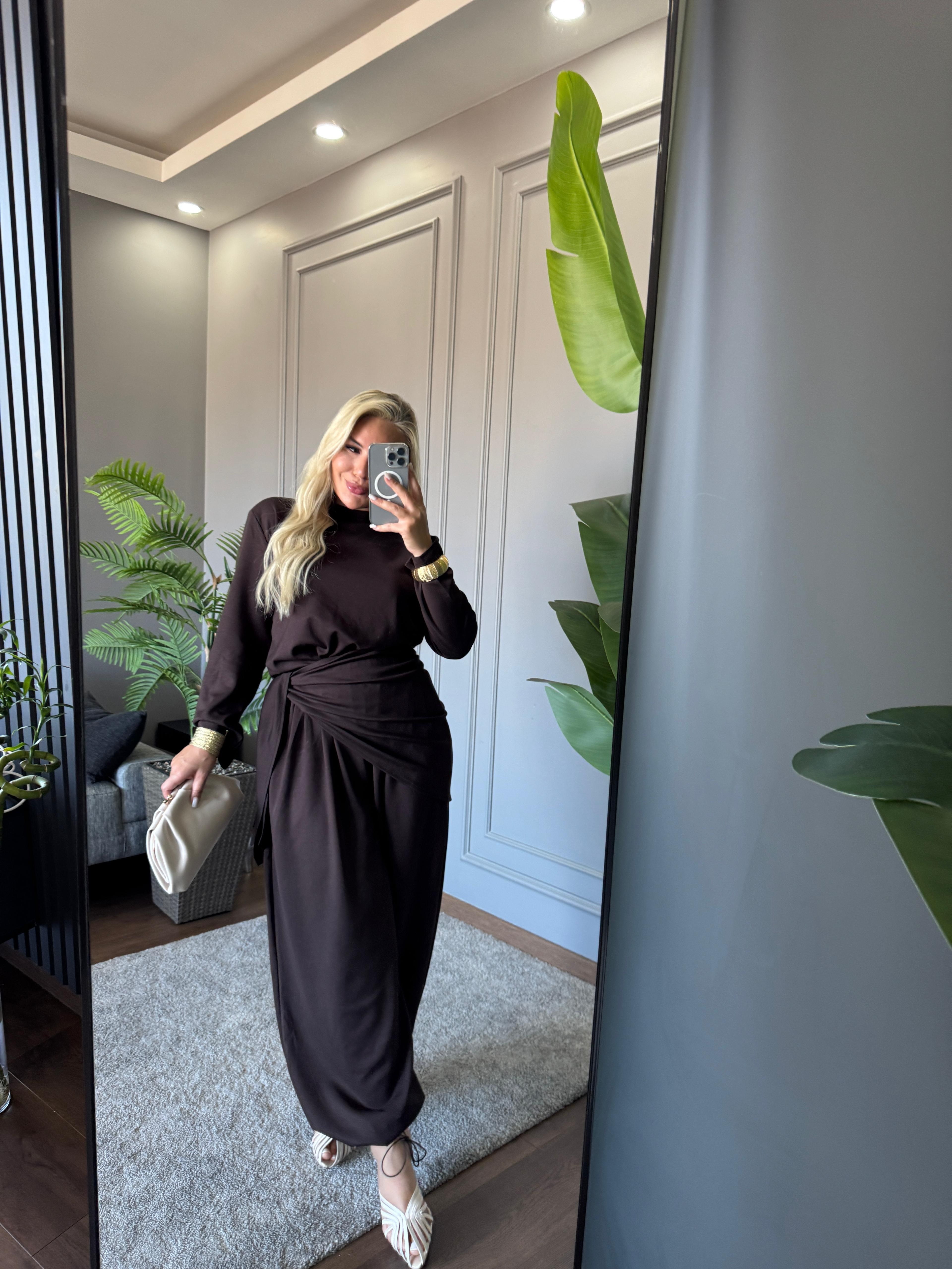 OYSH BAĞLAMALI ŞALVAR TAKIM