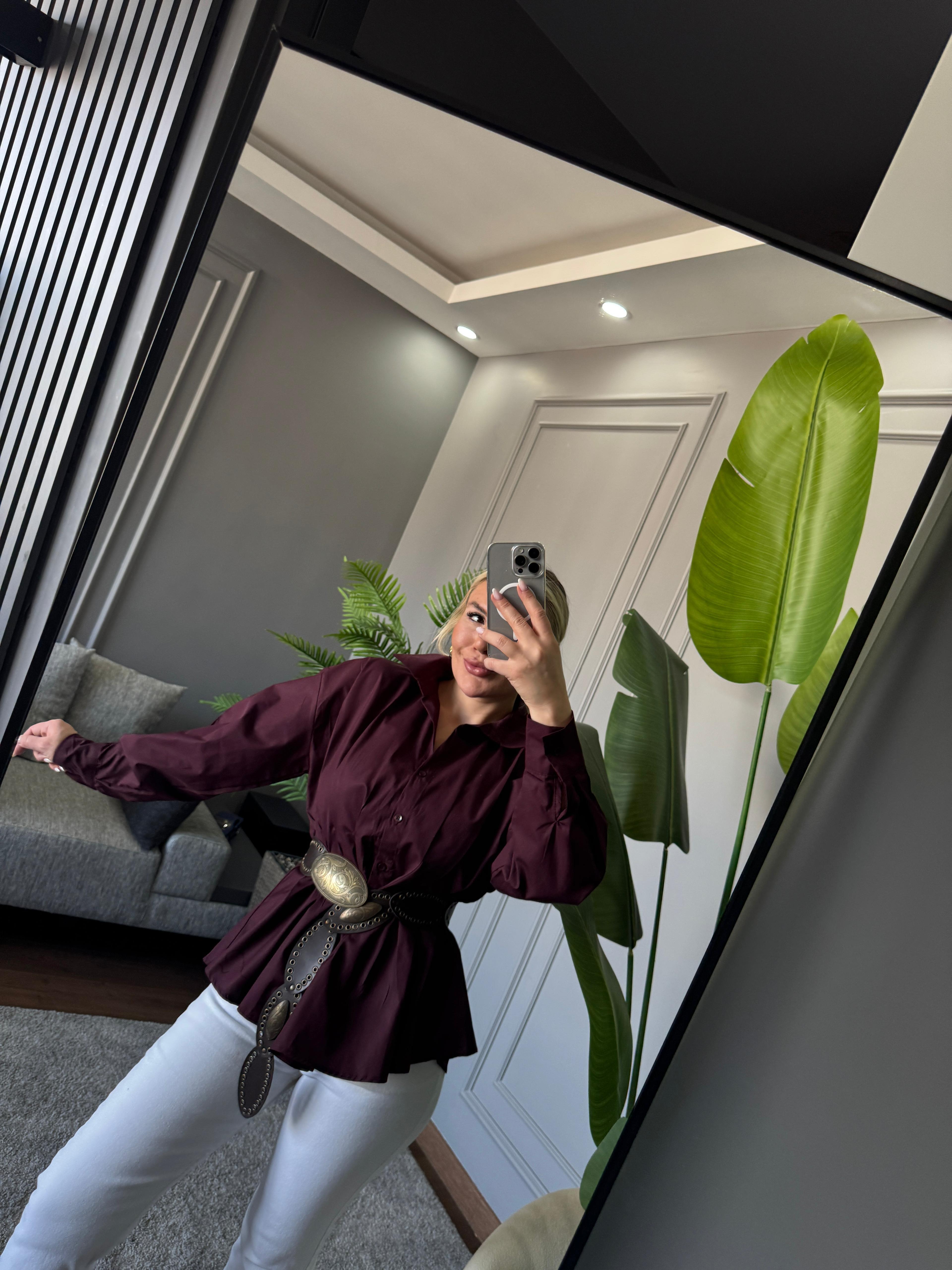 POPİL KUMAŞ GÖMLEK