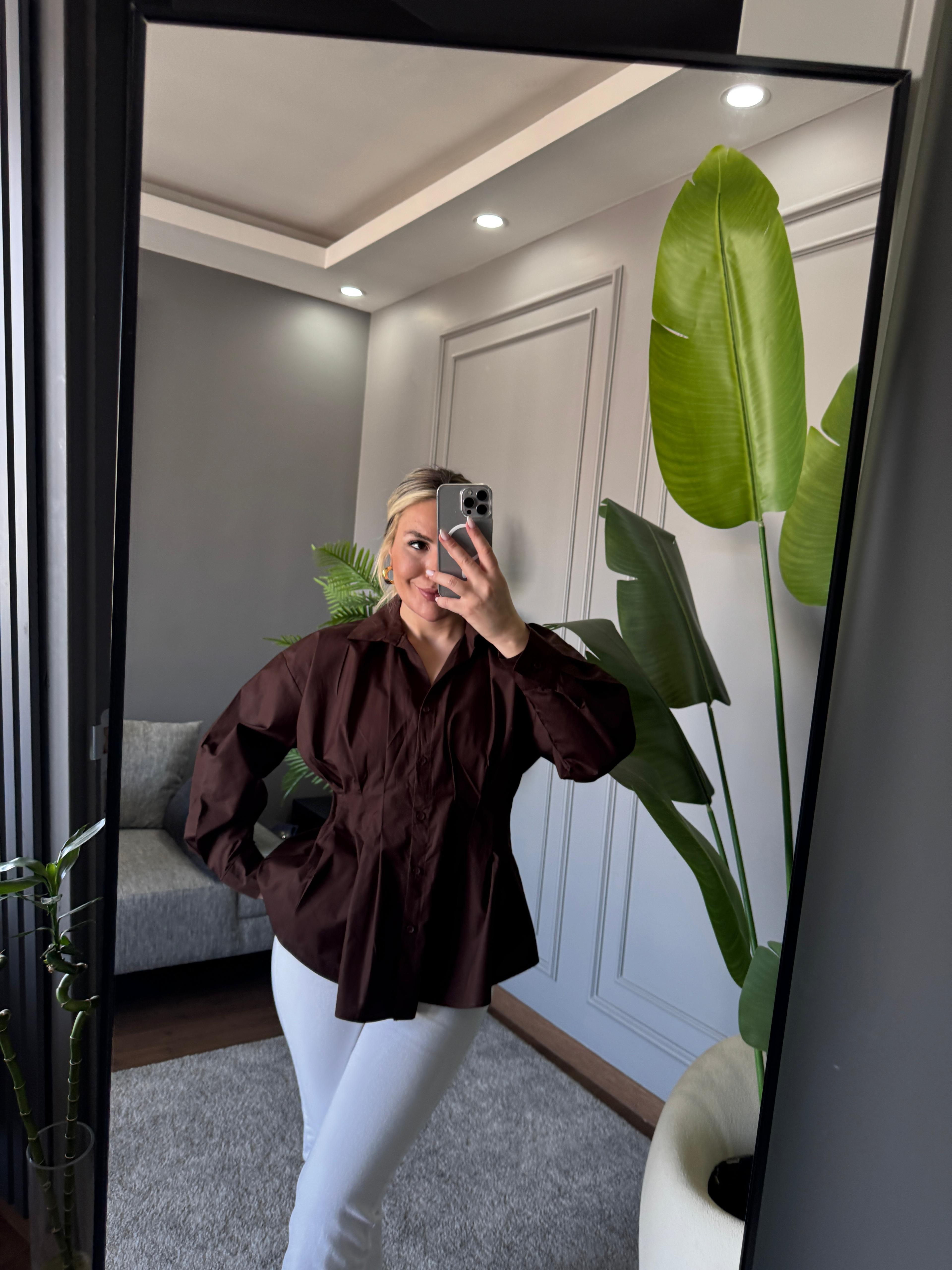 POPİL KUMAŞ GÖMLEK