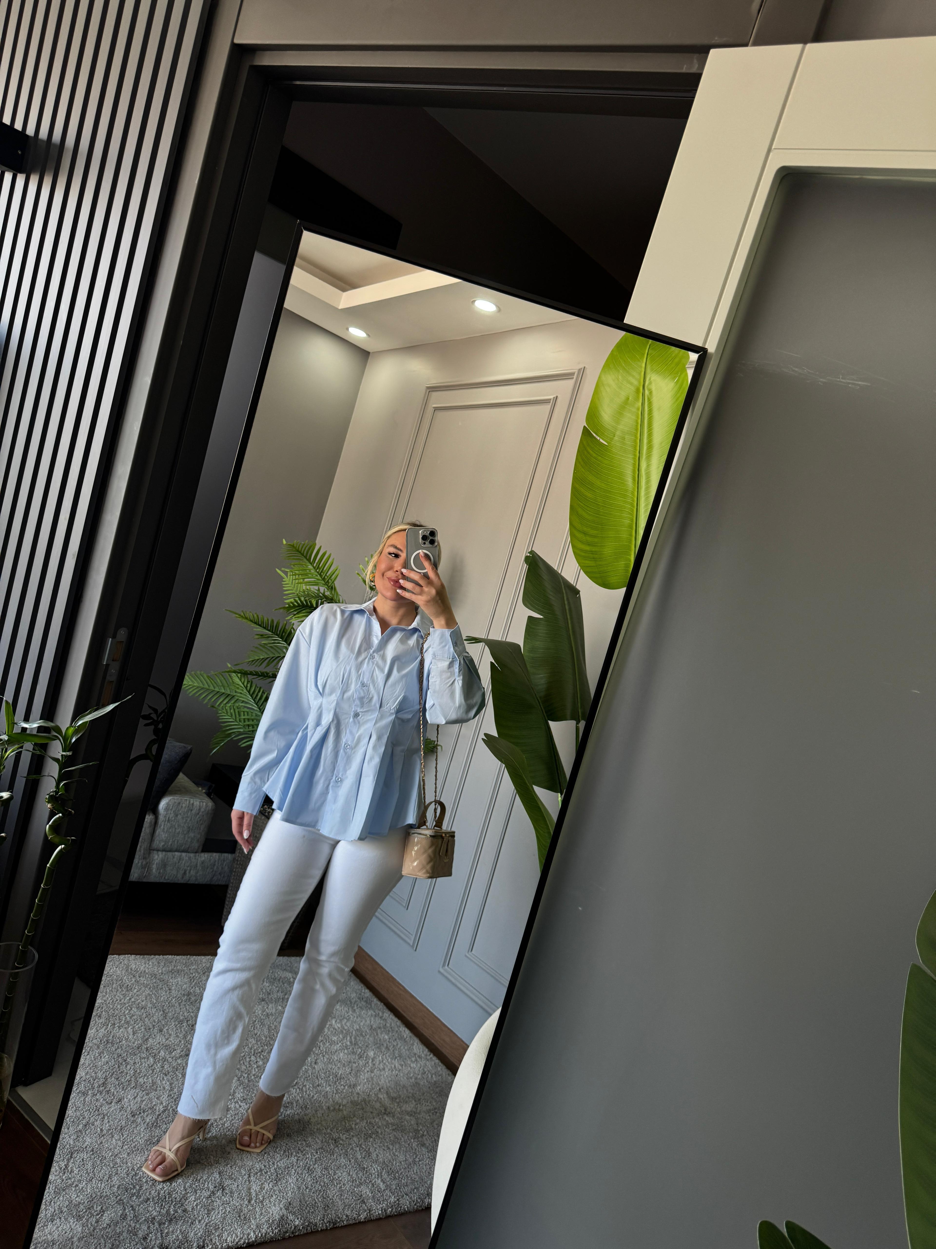 POPLİN KUMAŞ GÖMLEK