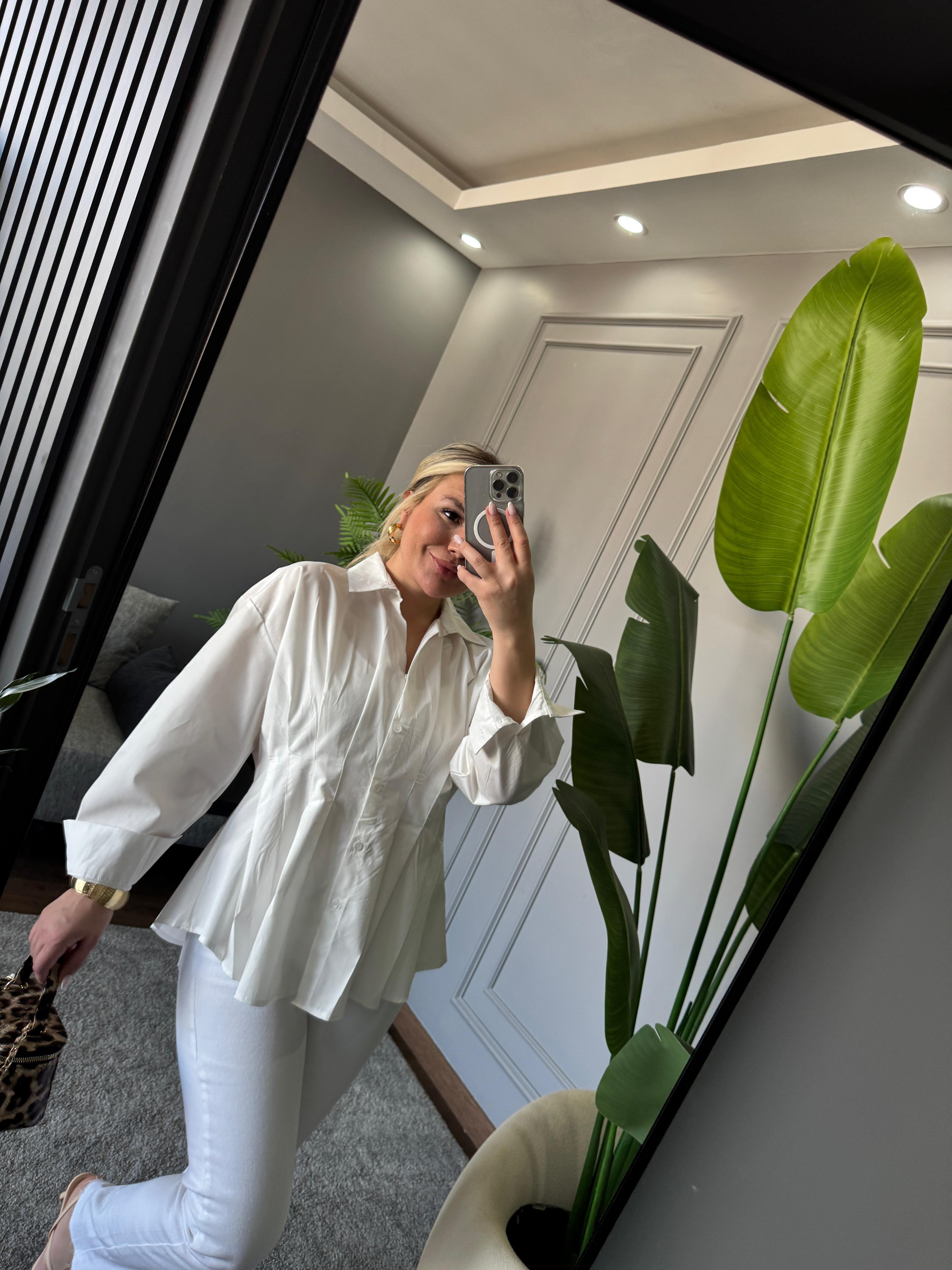 POPLİN KUMAŞ GÖMLEK