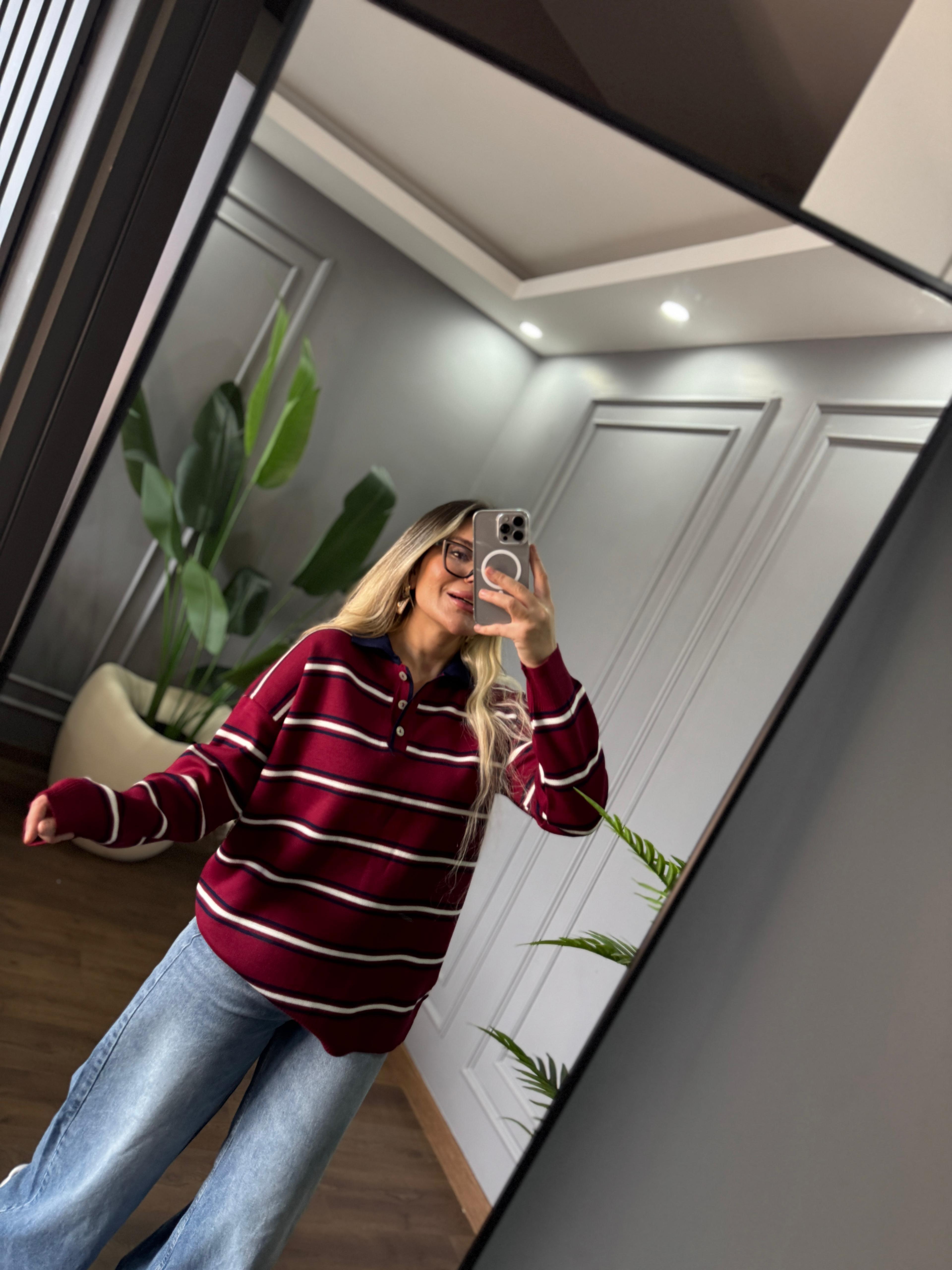 TRİKO DÜĞME DETAY CEKET