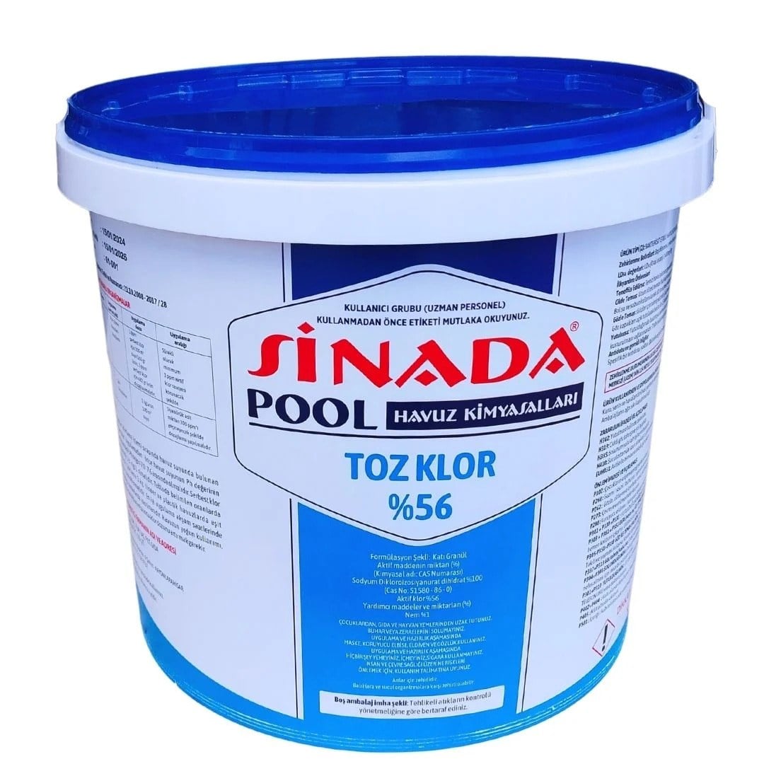 %56 Granül Klor 10 KG