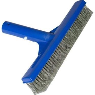 Kısa Tip Düz Çelik Telli Havuz Fırçası 26cm