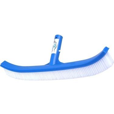 Kıvrık Plastik Telli Havuz Fırçası 45cm