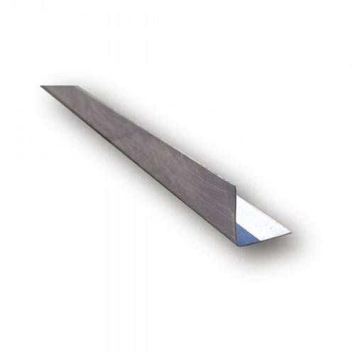 PVC Kaplı Kıvrılmış Metal Lıner Montaj Çıtası 1 mt
