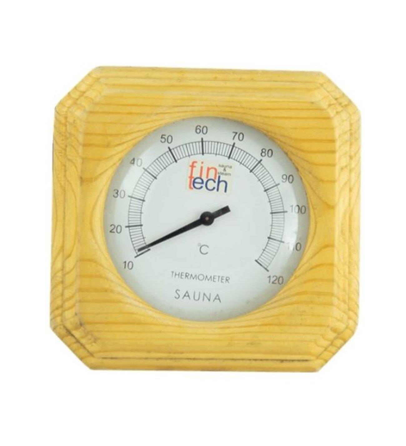 Sauna İçin Ahşap Termometre