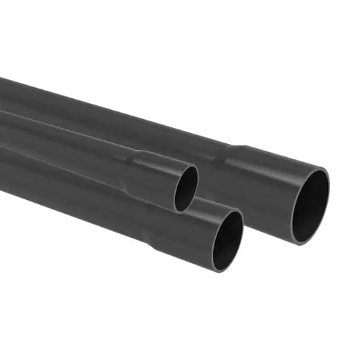 U-PVC Ø75 PN10 Yapıştırma Muflu Boru 1Mt