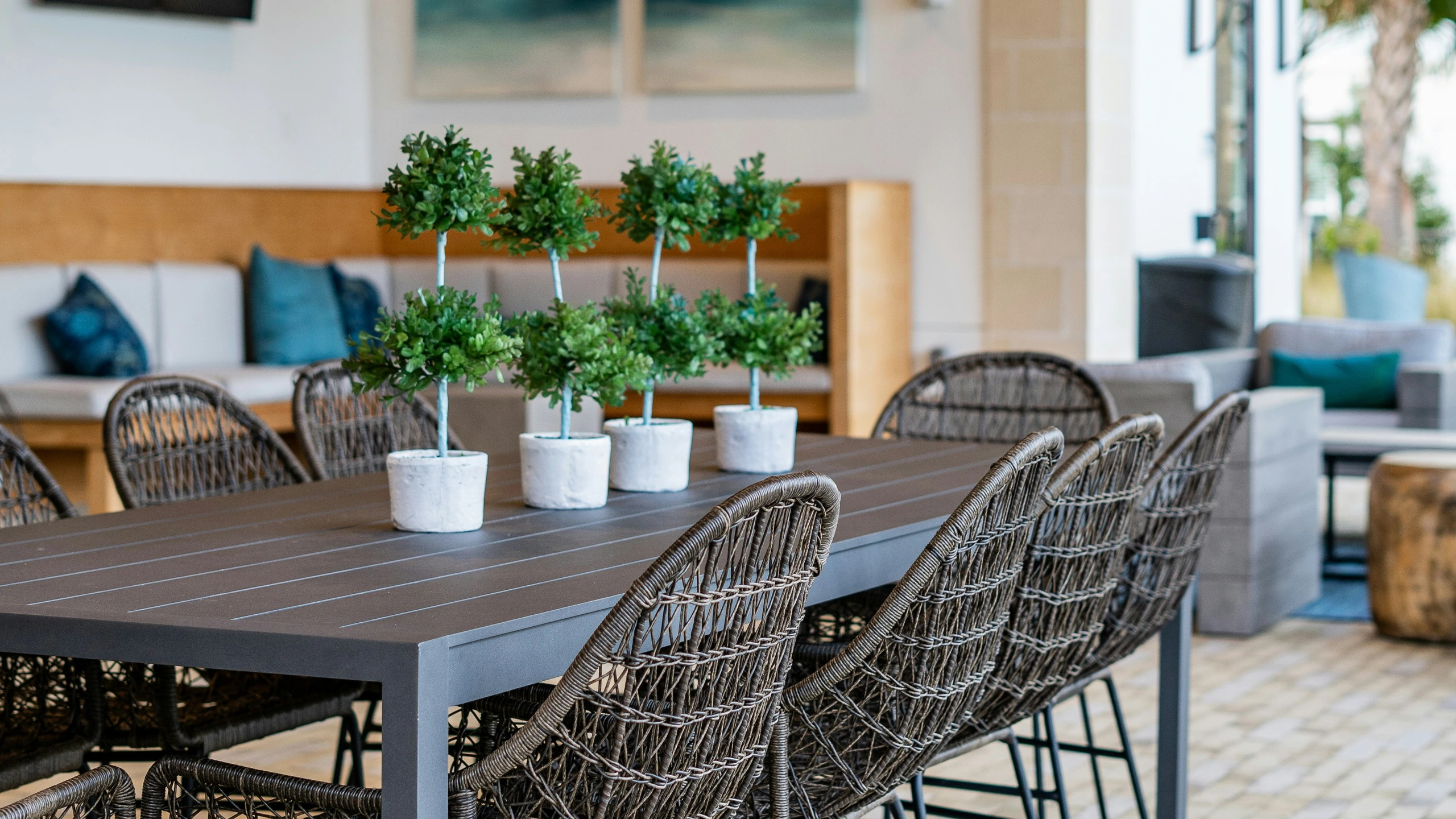 Cafe ve restoran bahçe mobilyaları,dış mekan oturma grupları