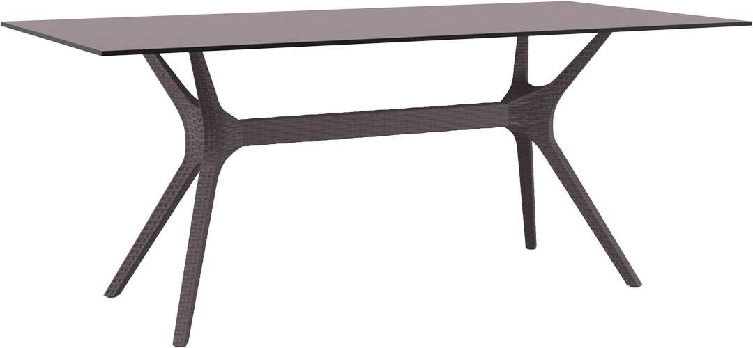 İbiza Model Büyük Masa Rattan
