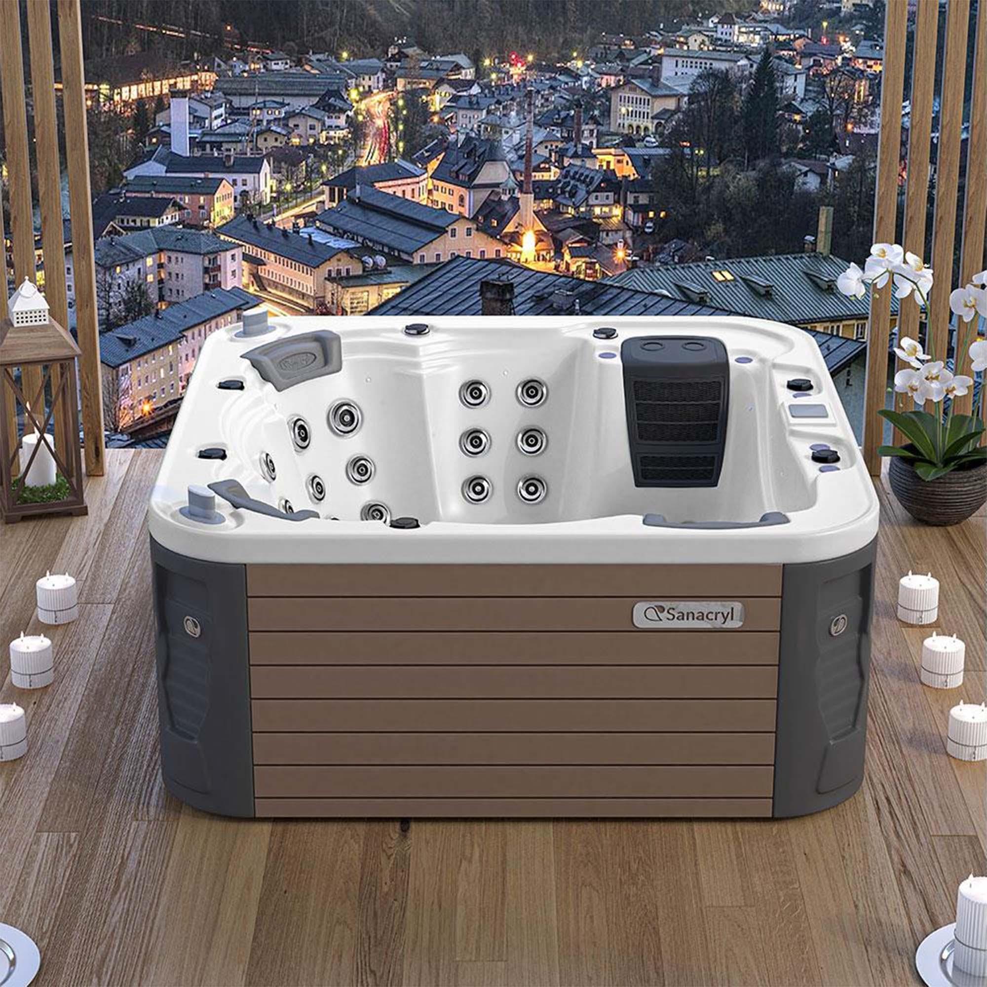 Sanacryl Avantgarde 230x230 SPA Havuz Jakuzi 6 Kişilik