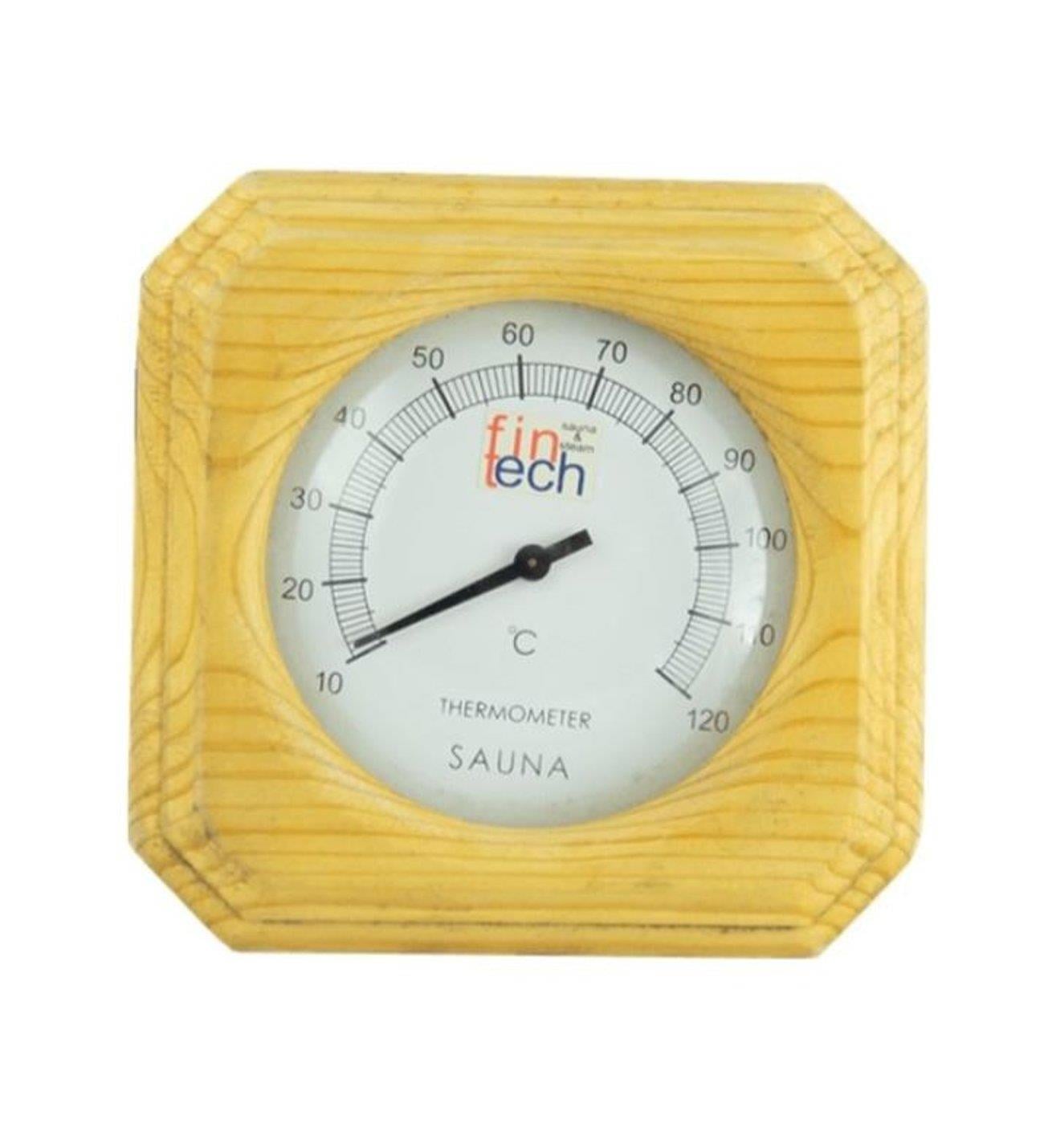 Sauna İçin Ahşap Termometre