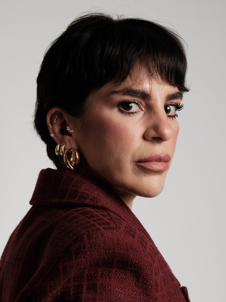 14 Ayar Altın Beştaş Tragus Piercing