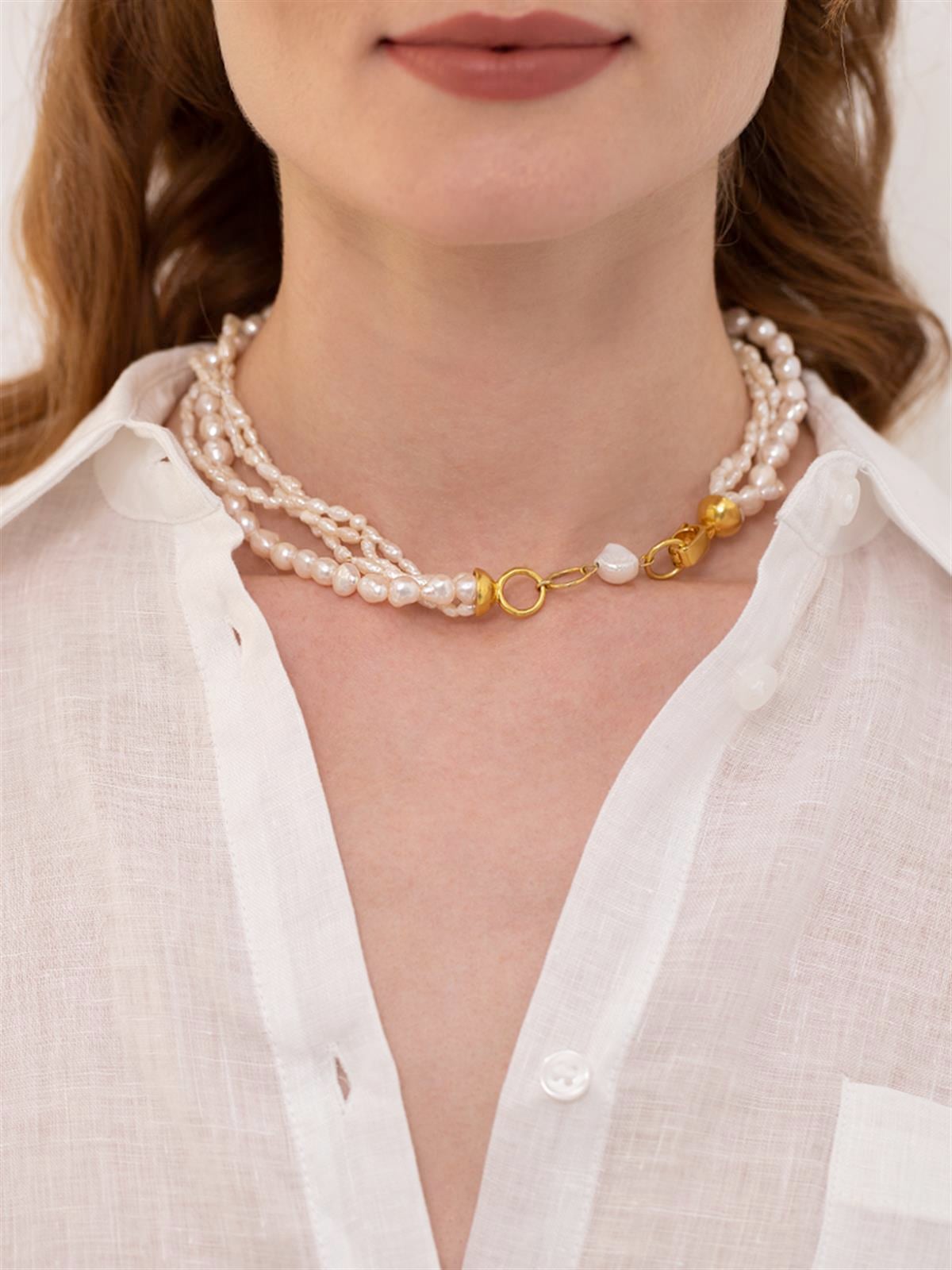 Bera Okyanus İnci Kolye