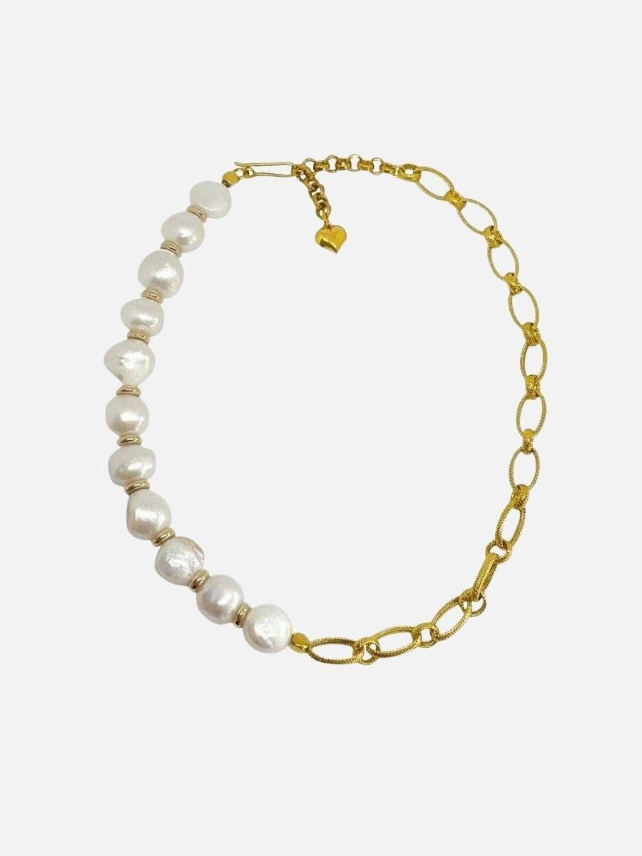 Enna Zincir Barok İnci Kolye