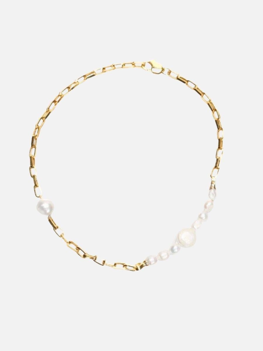 Lena Box İncili Zincir Kolye