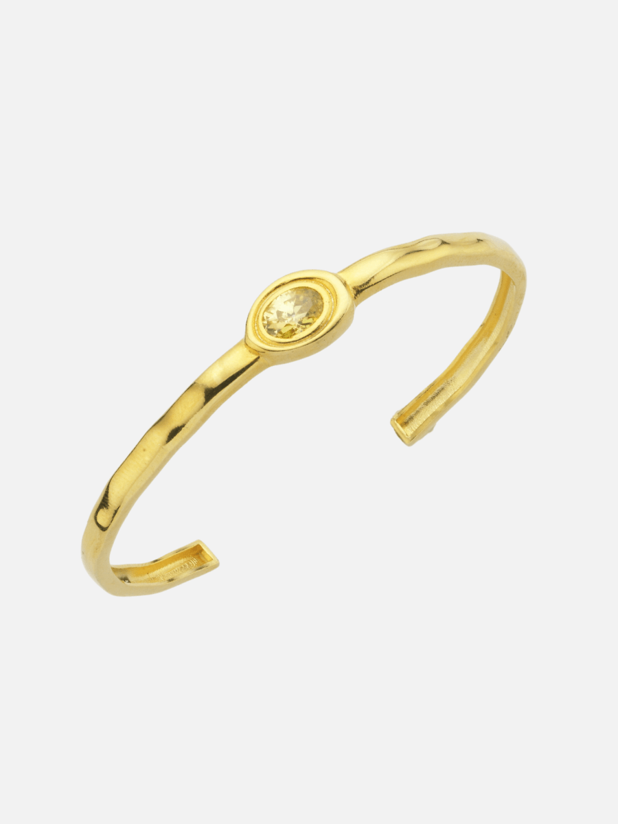 Olivia Tek Taşlı Kelepçe