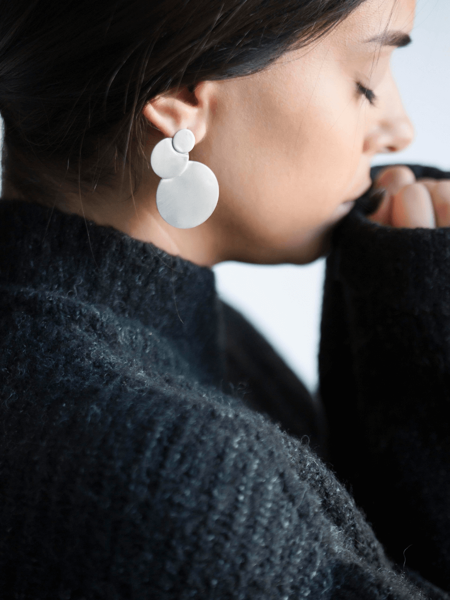 Üç Boy Halka Küpe