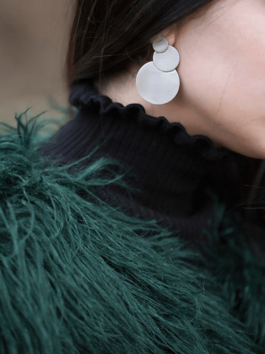 Üç Boy Halka Küpe