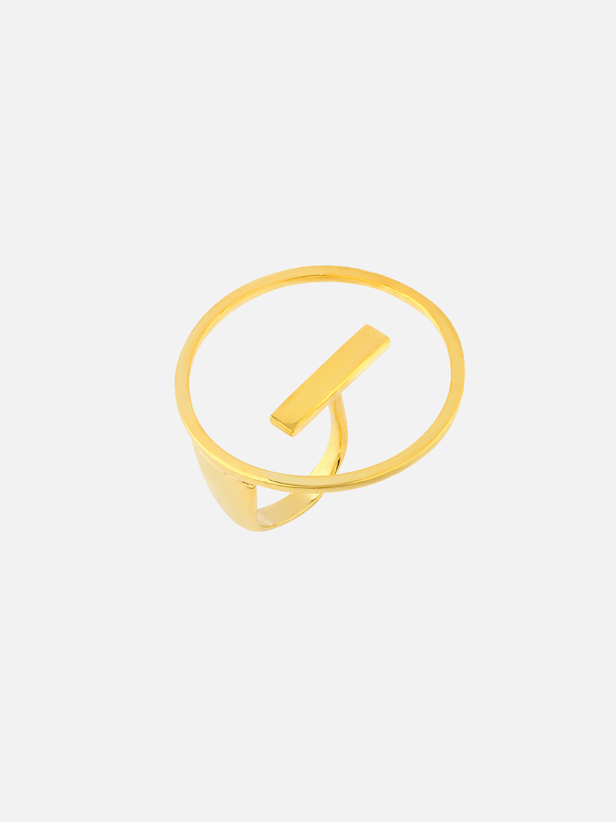 Yuvarlak Şerit Yüzük