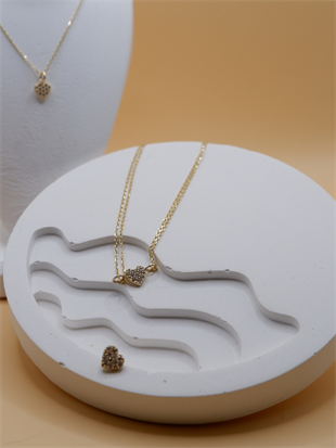 14 Ayar Altın Mini Kalp Bileklik