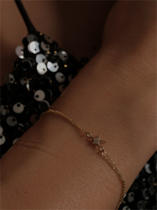 14 Ayar Altın Mini Yıldız Set