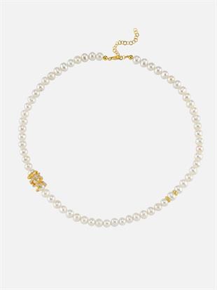 Amour Caged Pearl Necklace