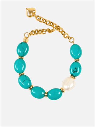 Assora Turquoise Stone Bracelet