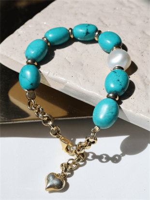 Assora Turquoise Stone Bracelet