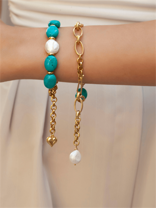 Assora Turquoise Stone Bracelet