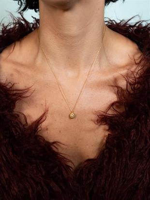 Aura Minimal Pearl Necklace