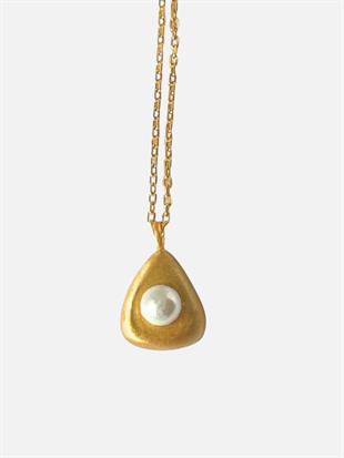 Aura Minimal Pearl Necklace