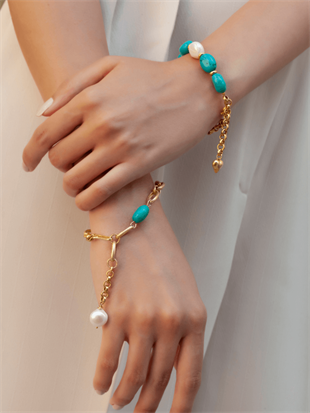 Belz Pearl Chain Bracelet