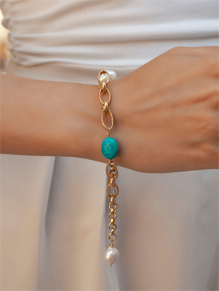 Belz Pearl Chain Bracelet