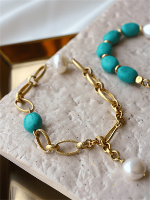 Belz Pearl Chain Bracelet