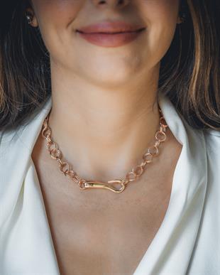 Bond Zincir Kanca Kolye