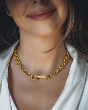 Bond Zincir Kanca Kolye